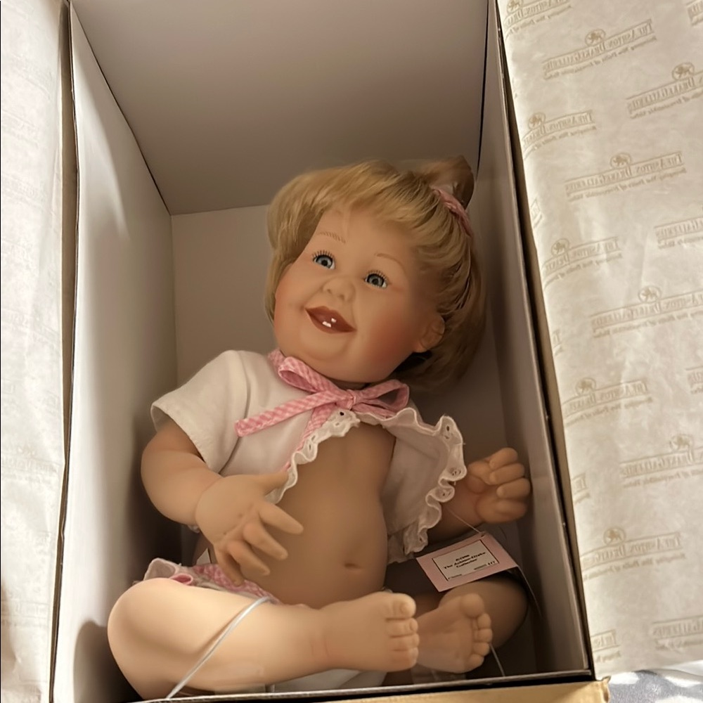 Cute As A Button Doll